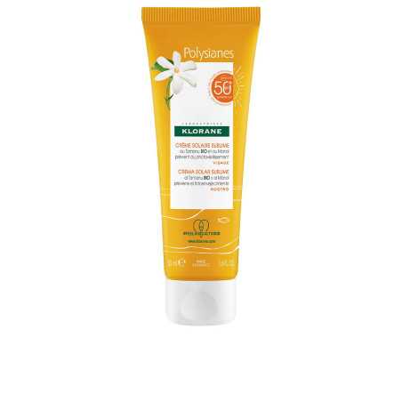 POLYSIANES MONOÏ Y TAMANU BIO crema solar sublime SPF50+ 50 ml by KLORANE for Unisex