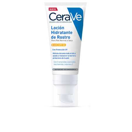 LOCIÓN hidratante facial SPF50 52 ml by CERAVE for Unisex
