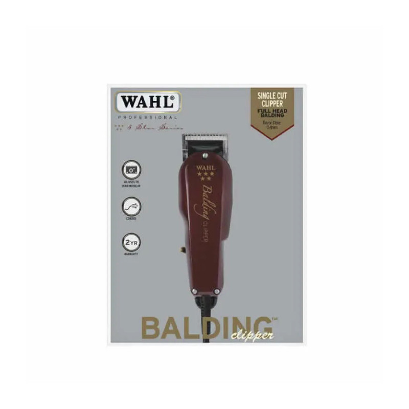 Cortadora Wahl Balding Single Cut para cabeza completa
