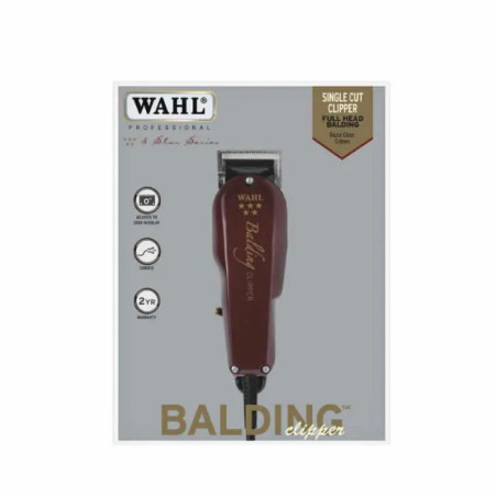 Tondeuse Wahl pour cheveux chauves à coupe unique pour cheveux chauves sur toute la tête