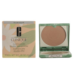 SUPERPOWDER double face powder 02 matte beige by CLINIQUE for Unisex