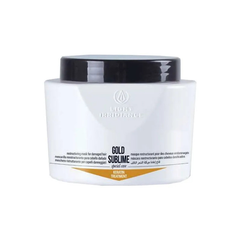 Light Irridiance Gold Sublime Keratin Treatment Mask 500ml