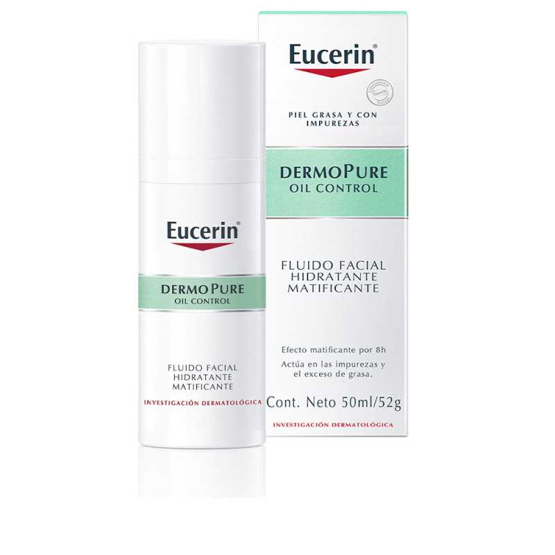 DERMOPURE oil control fluido facial hidratante matificante 50 ml by EUCERIN for Unisex DERMOPURE oil control fluido facial hidratante matificante 50 ml by EUCERIN for Unisex