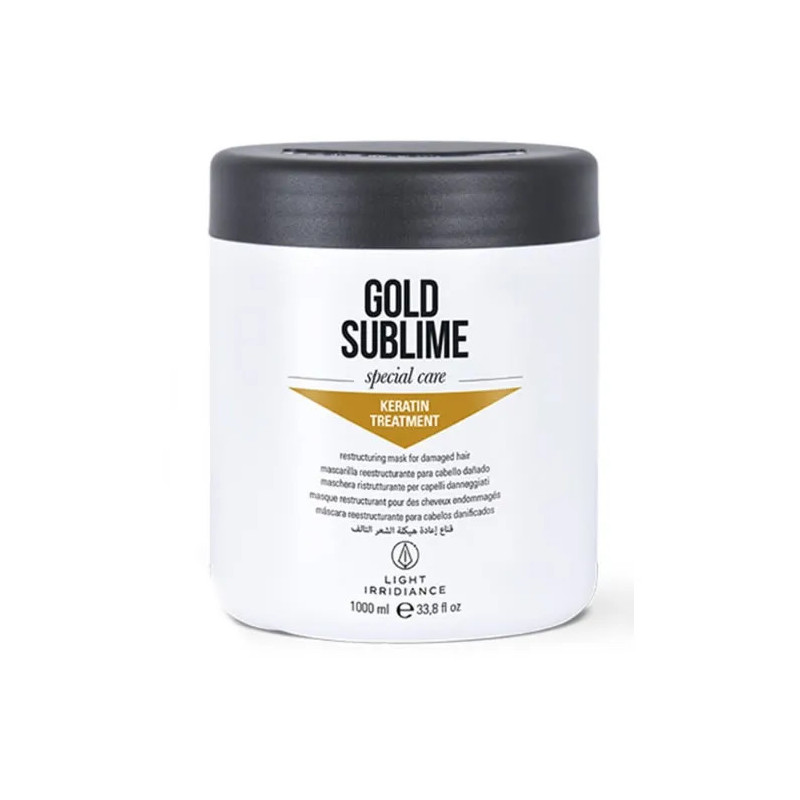 Light Irridiance Gold Sublime Keratin Treatment Mask 1000ml
