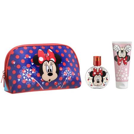 Conjunto de 3 peças de Eau de Toilette Spray da Minnie da Disney, 50ml cada.