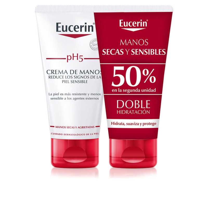 PH5 CREMA DE MANOS LOTE 2 x 75 ml by EUCERIN for Unisex PH5 CREMA DE MANOS LOTE 2 x 75 ml by EUCERIN for Unisex