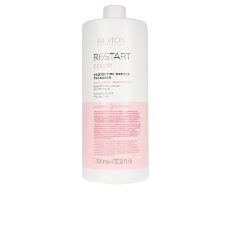 RE-START color protective gentle cleanser 1000 ml by REVLON for Unisex