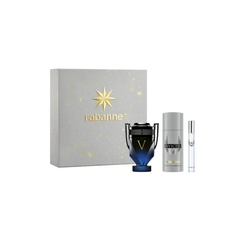 INVICTUS VICTORY ELIXIR PARFUM INTENSE ESTUCHE 3 pz