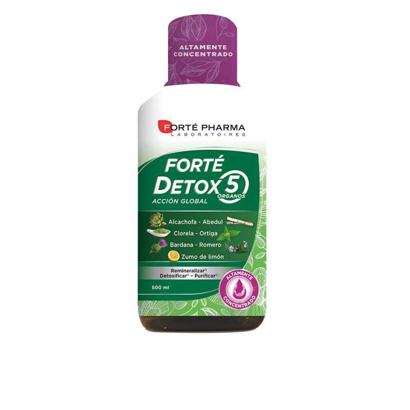 FORTÉ DETOX 5 ÓRGANOS acción global 500 ml by FORTÉ PHARMA for Unisex FORTÉ DETOX 5 ÓRGANOS acción global 500 ml by FORTÉ PHARMA for Unisex