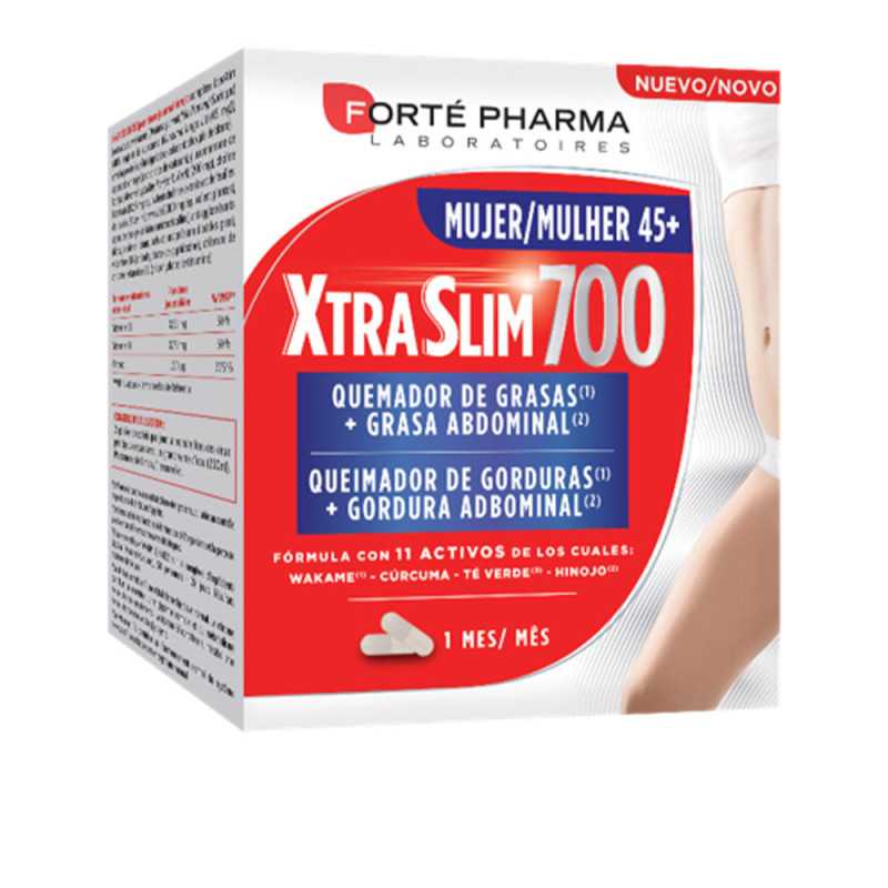 XTRASLIM 700 MUJER 45+ quemador de grasas 120 cápsulas by FORTÉ PHARMA for Woman XTRASLIM 700 MUJER 45+ quemador de grasas 120 cápsulas by FORTÉ PHARMA for Woman