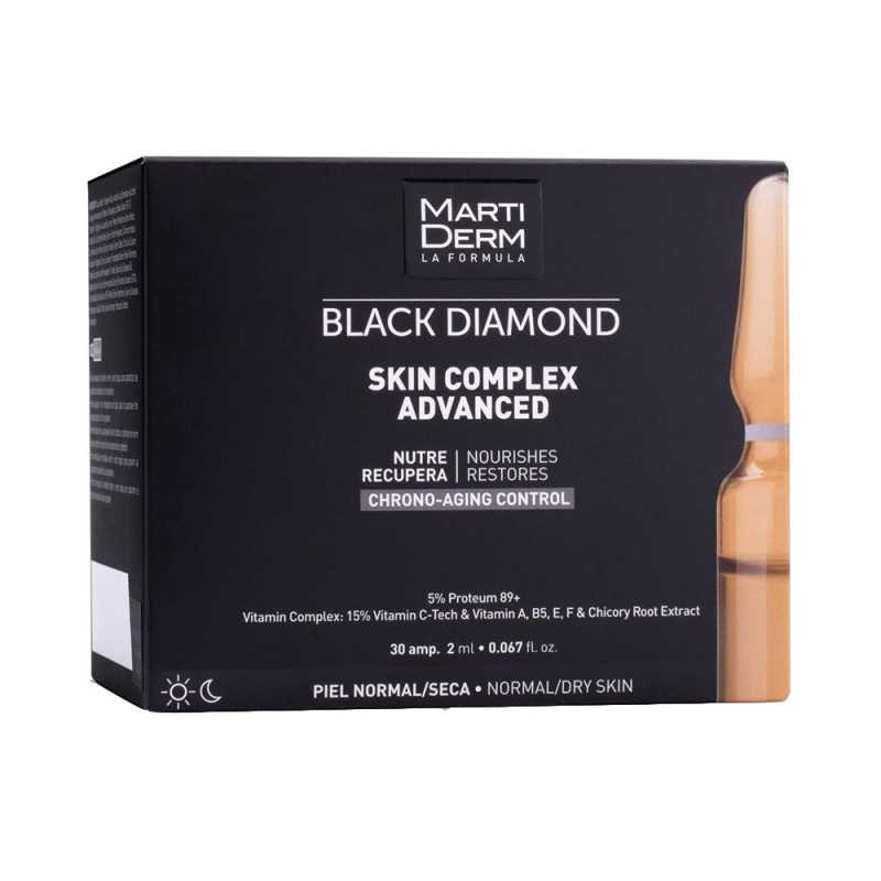 BLACK DIAMOND skin complex advanced ampollas 30 x 2 ml by MARTIDERM for Unisex