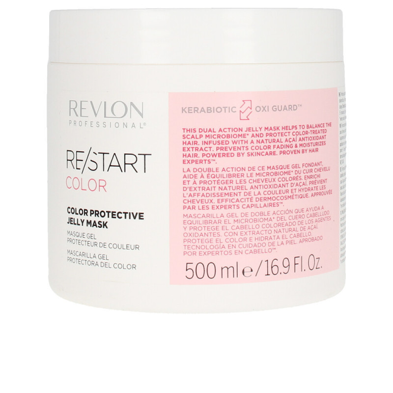 RE-START color protective jelly mask 500 ml by REVLON for Unisex