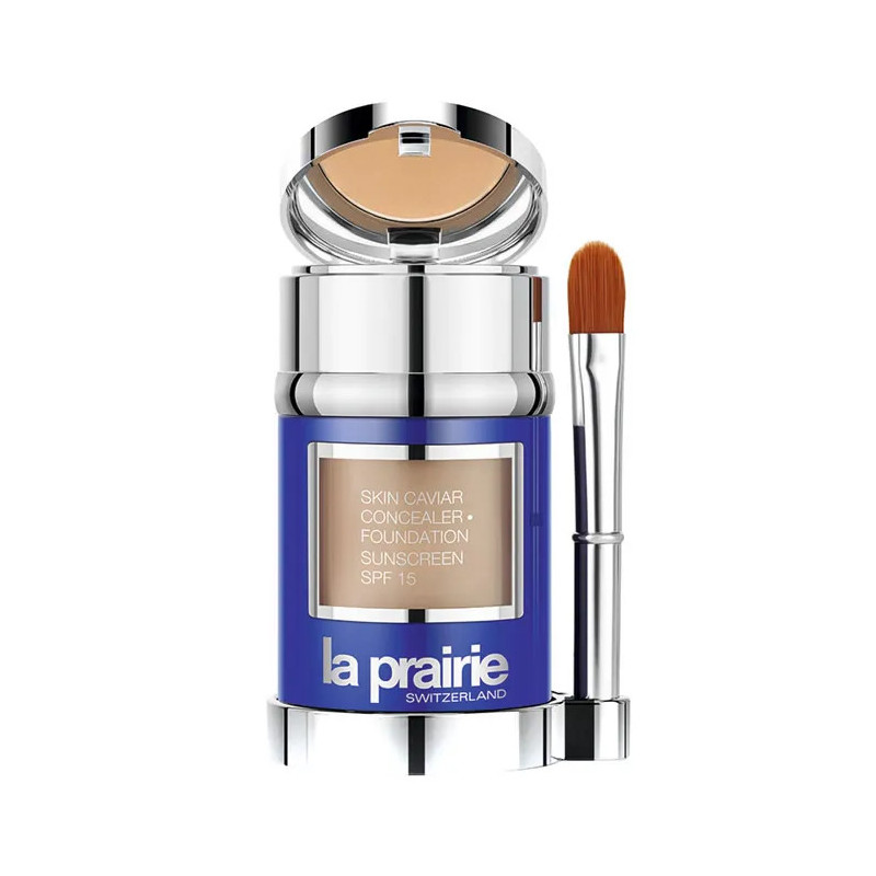 Fond de teint correcteur La Prairie Skin Caviar SPF15 Beige Doré 30 ml
