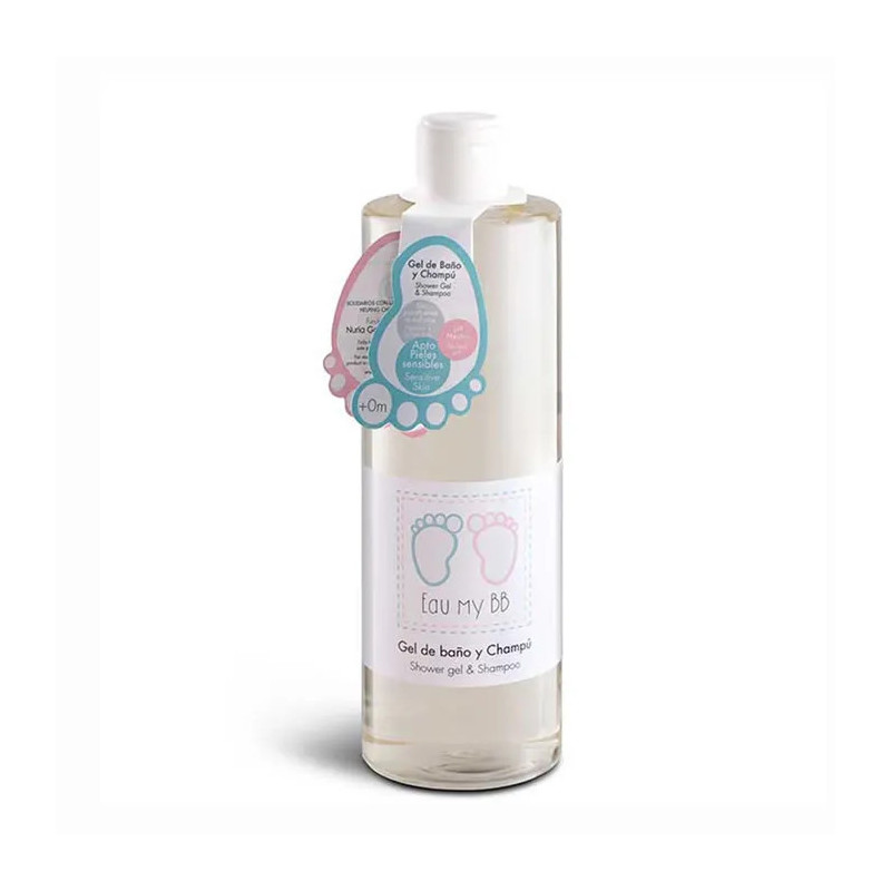 Gel douche et shampoing Eau My BB 500 ml