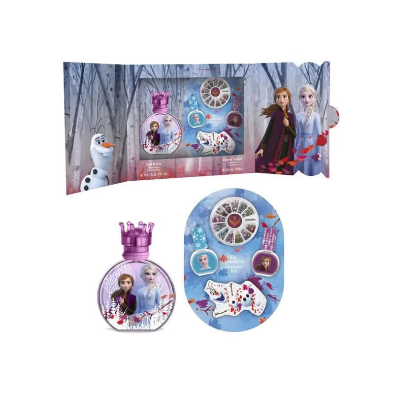 Conjunto com 2 unidades de perfume Frozen II Eau de Parfum Spray 100ml
