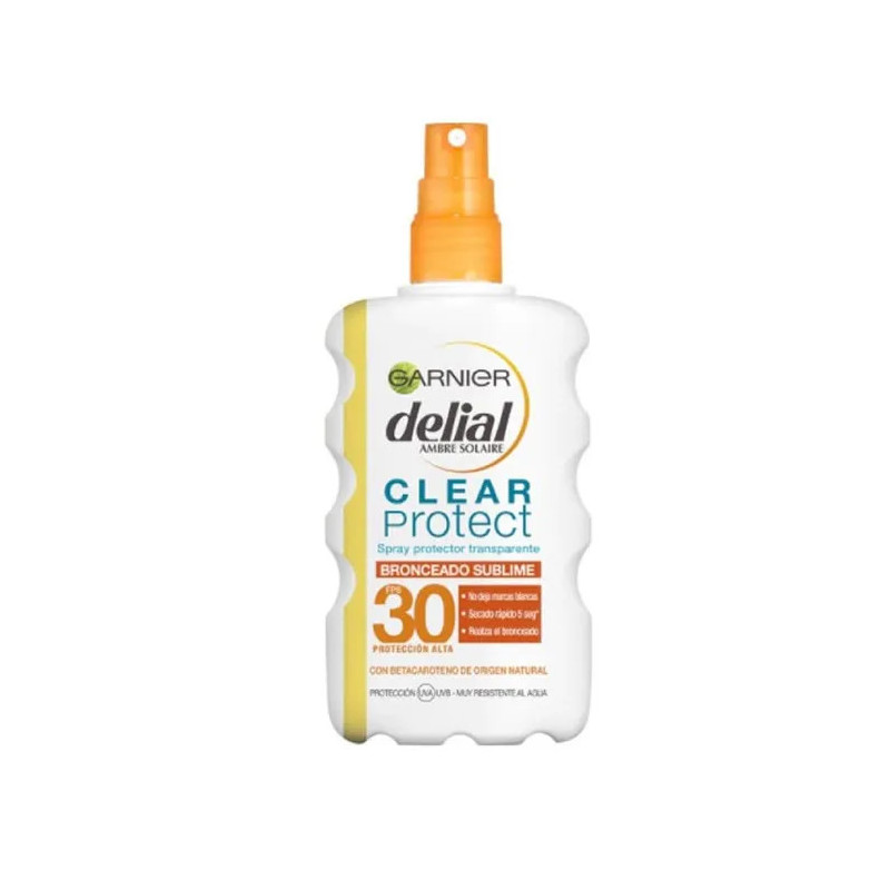 Delial Clear Protect Transparent Protective Spray Spf30 200ml