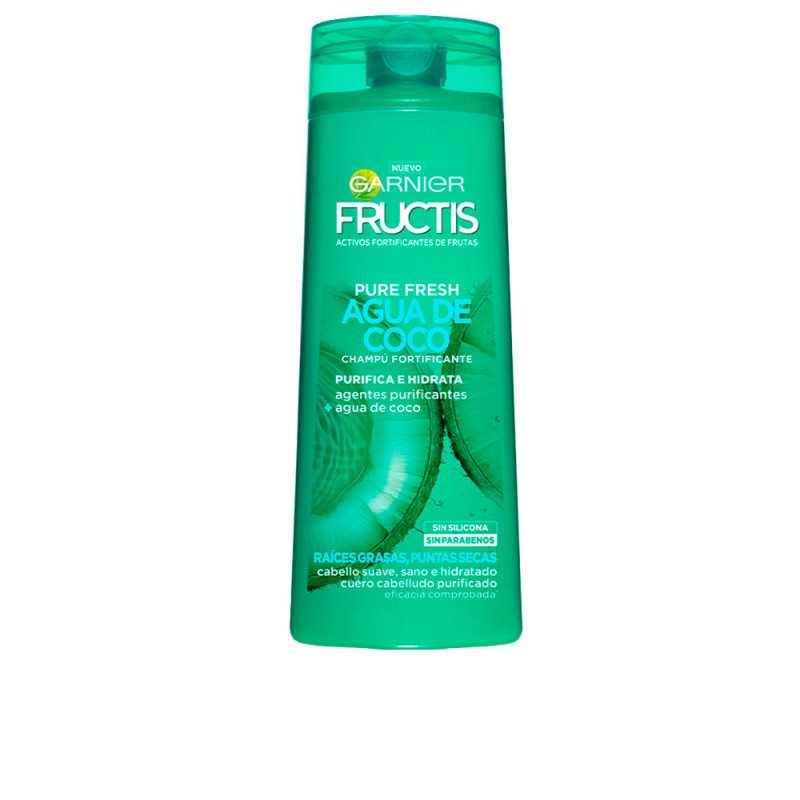 FRUCTIS PURE FRESH agua coco fortificante champú 300 ml by GARNIER for Unisex FRUCTIS PURE FRESH agua coco fortificante champú 300 ml by GARNIER for Unisex