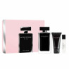 Conjunto de 3 peças de Eau de Toilette Spray Narciso Rodriguez For Her, 100ml.