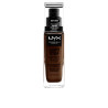 CAN T STOP WON T STOP full coverage foundation deep ebony 30 ml by NYX PROFESSIONAL MAKE UP for Unisex