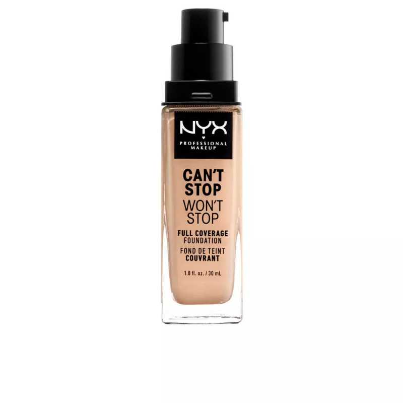 CAN T STOP WON T STOP full coverage foundation warm walnut by NYX PROFESSIONAL MAKE UP for Unisex CAN T STOP WON T STOP full coverage foundation warm walnut by NYX PROFESSIONAL MAKE UP for Unisex