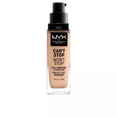 CAN T STOP WON T STOP full coverage foundation warm walnut by NYX PROFESSIONAL MAKE UP for Unisex