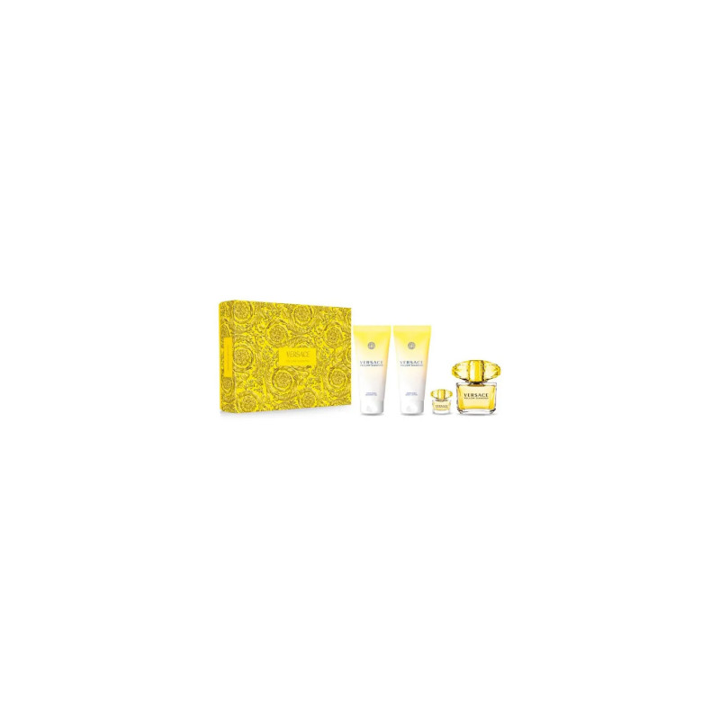 Versace Yellow Diamond Edt Spray 90ml Set