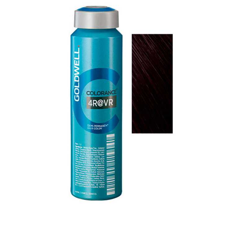 COLORANCE demi permanent hair color 4RVR 120 ml by GOLDWELL for Woman