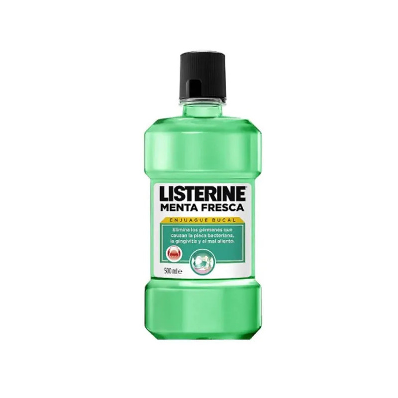 Bain de bouche Listerine Menthe fraîche 500 ml