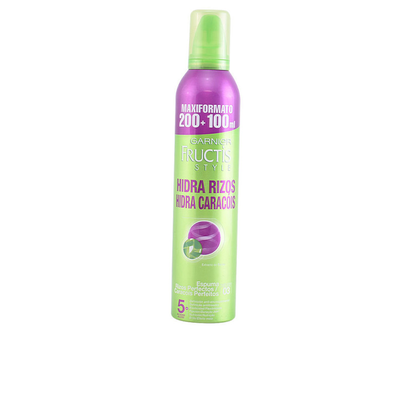FRUCTIS STYLE espuma hidrarizos perfectos 300 ml by GARNIER for Woman