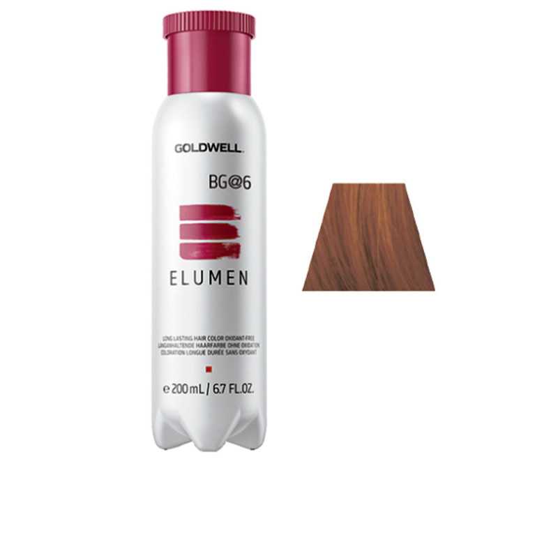ELUMEN long lasting hair color oxidant free BG6 200 ml by GOLDWELL for Woman ELUMEN long lasting hair color oxidant free BG6 200 ml by GOLDWELL for Woman