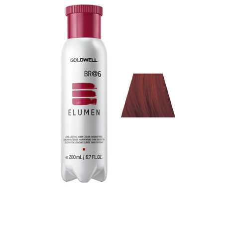 ELUMEN long lasting hair color oxidant free BR6 200 ml by GOLDWELL for Woman