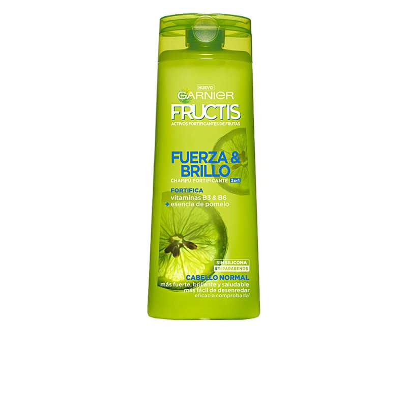 FRUCTIS FUERZA & BRILLO 2 en 1 champú 360 ml by GARNIER for Unisex FRUCTIS FUERZA & BRILLO 2 en 1 champú 360 ml by GARNIER for Unisex