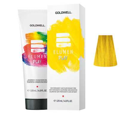 ELUMEN PLAY semi permanent hair color oxidant free yellow 120 ml by GOLDWELL for Woman