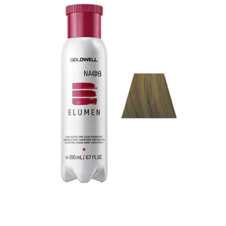 ELUMEN long lasting hair color oxidant free NA8 200 ml by GOLDWELL for Woman