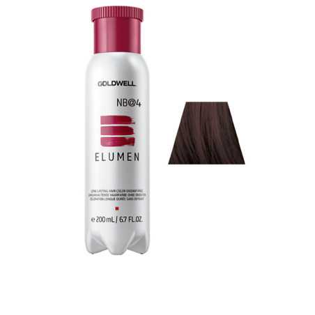 ELUMEN long lasting hair color oxidant free NB4 200 ml by GOLDWELL for Woman