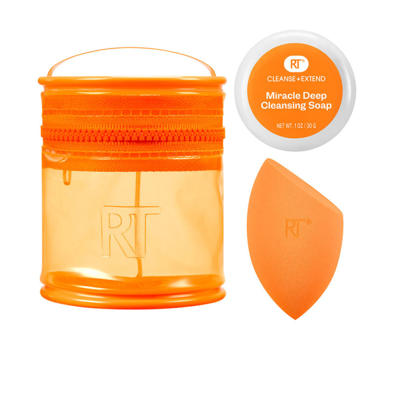 MIRACLE BLEND + CLEANSE ESTUCHE 3 pz by REAL TECHNIQUES for Unisex