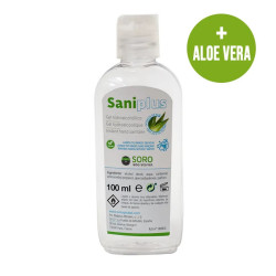 Gel antisséptico hidroalcoólico para as mãos com aloe vera 100ml