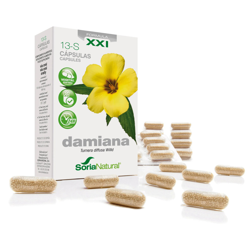 Soria 13-S Damiana Liberazione Estesa 30 Capsule