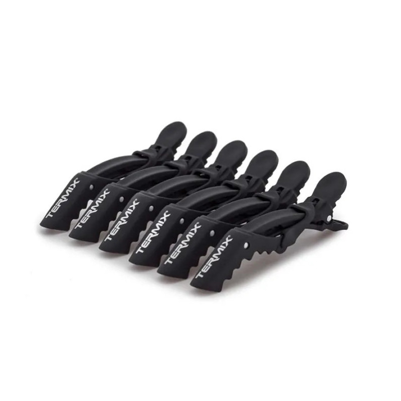Termix Professional Soft Touch Hair Clips 6 Units