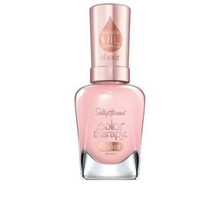 COLOR THERAPY SHEER esmalte color y cuidado 220 rosy quartz 147 ml by SALLY HANSEN for Unisex
