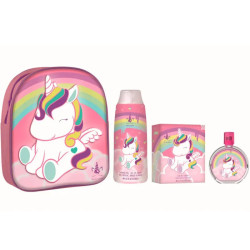 Cartoon Eau My Unicorn Eau de Toilette Spray 50ml Conjunto de 3 peças