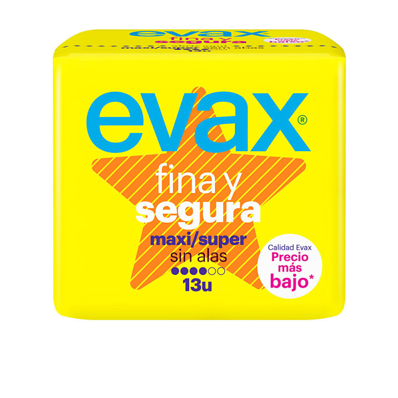 FINA&SEGURA compresas maxi 13 u by EVAX for Woman