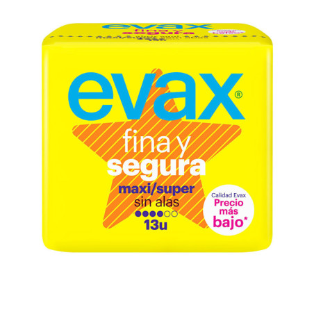 FINA&SEGURA compresas maxi 13 u by EVAX for Woman
