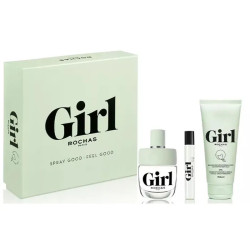 Rochas Girl Eau De Toilette Spray 100ml Set 3 Pezzi