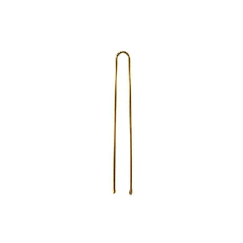 Presilhas de cabelo invisíveis Beter, 12 unidades, bronze, 60 mm