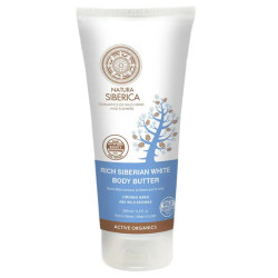 Natura Siberica Burro Corpo Bianco Siberiano Ricco 200ml