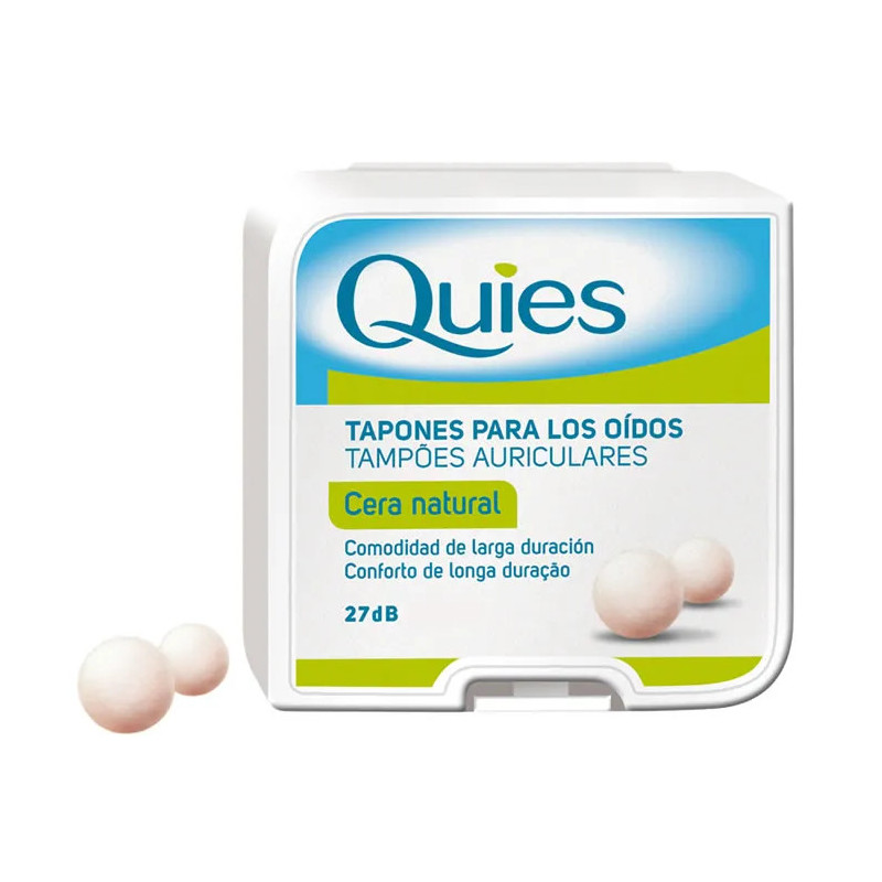 Quies Wachsstopfen, 6 Stück