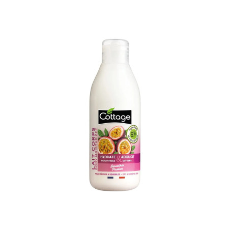 Lait corporel Cottage Hydrate et Adoucit le corps, parfum Smoothie Fruit de la Passion, 200 ml