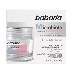 Babaria Microbiota Balance Creme Facial Diário para Pele Sensível 50ml