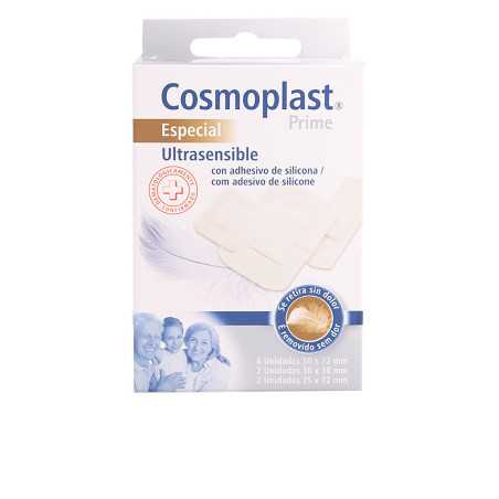 COSMOPLAST ultrasensible tiritas sin dolor 10 pz by COSMOPLAST for Unisex